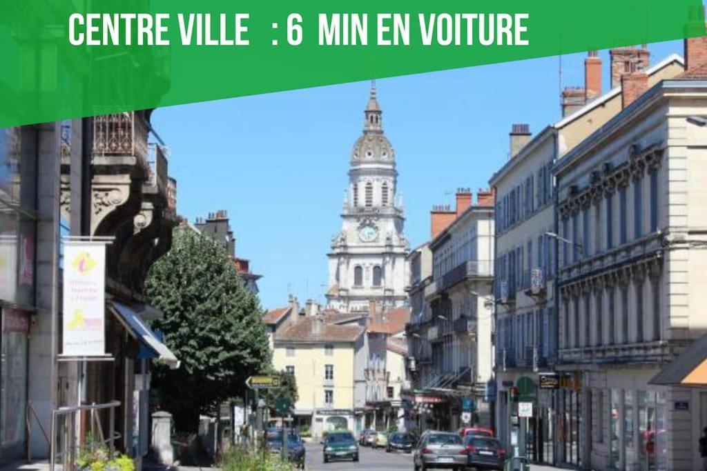 Le Coquet - Balcon - Proche Gare - Parking Apartment Bourg-en-Bresse Bagian luar foto
